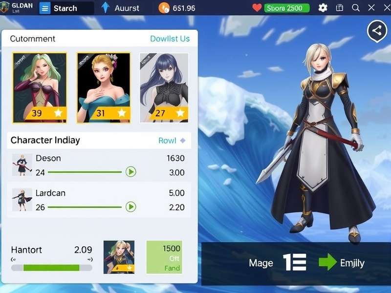 Wave Fantasy India Character Customization